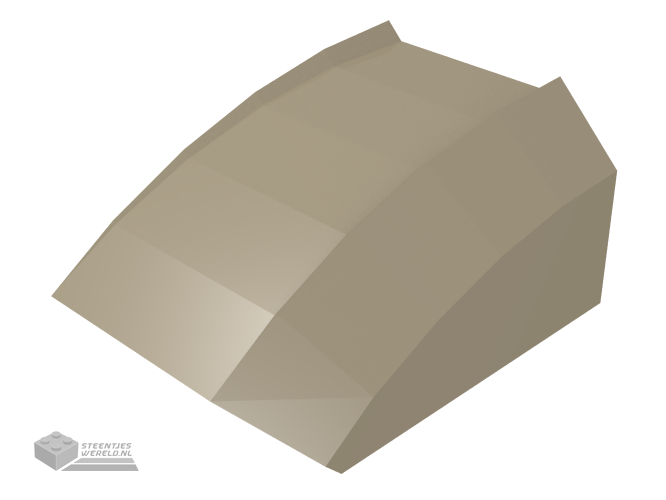 30602 – Dakpan, gebogen 2 x 2 Lip