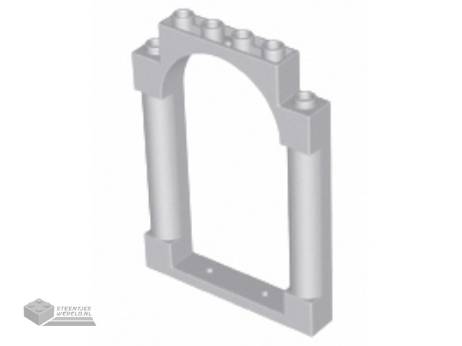 40066 – Deurkozijn 1 x 6 x 7 afgeronde Pillars met bovenkant boog en inkepingen