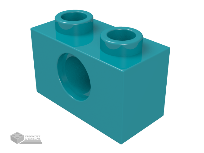 3700 – Technic, Steen 1 x 2 met gat