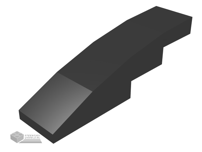 61678 – Dakpan, gebogen 4 x 1