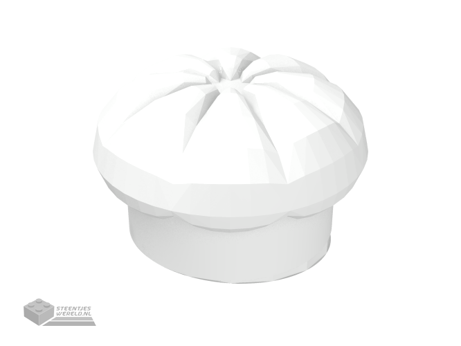 3898 – Minifigure, hoofddeksel Hat, Chef Toque