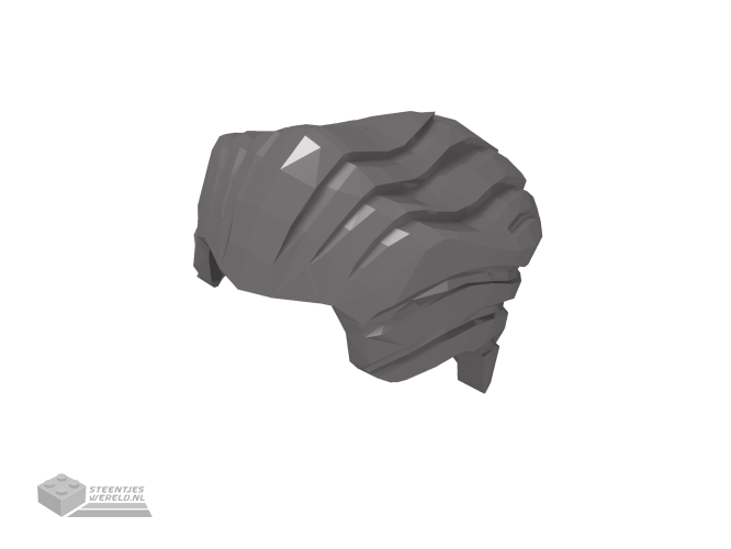64798 – Minifigure, Hair Swept achterkant met Widow’s Peak