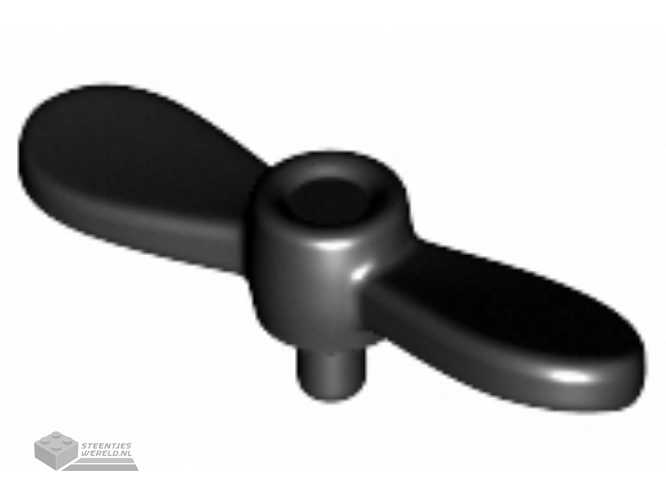 54568 – Minifigure, Propeller 2 Blade Twisted Tiny met pin Attachment