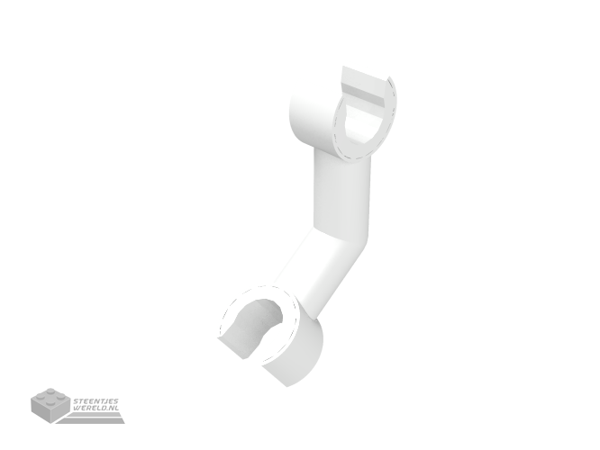 93061 - Arm Skeleton, Bent met Clips op 90 degrees (Vertical Grip)