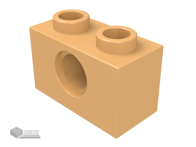 3700 – Technic, Steen 1 x 2 met gat