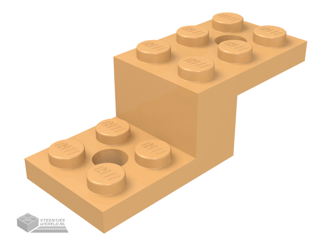 11215 – Bracket 5 x 2 x 1 1/3 met 2 gaten