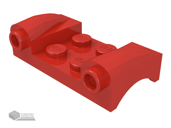 93590 -Spatbord 2 x 4 met Headlights en gebogen Fenders