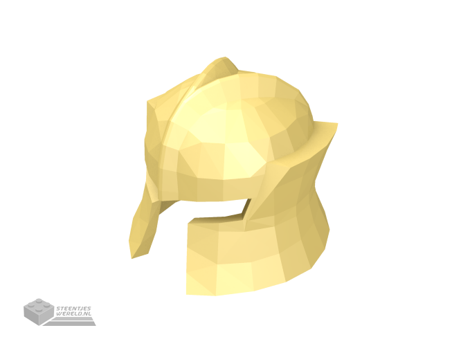 48493 – Minifigure, hoofddeksel Helmet Castle met Cheek Protection Angled
