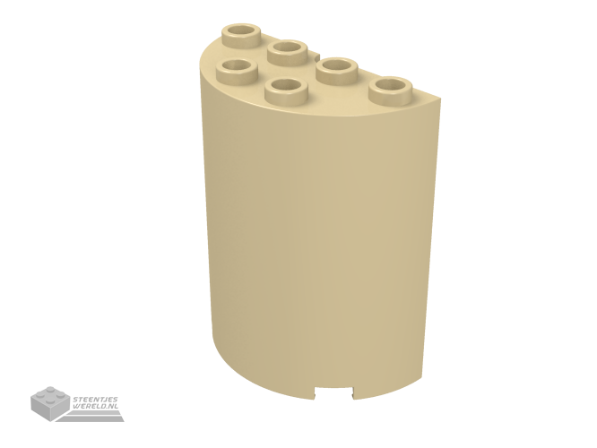 6259 – Cylinder Half 2 x 4 x 4