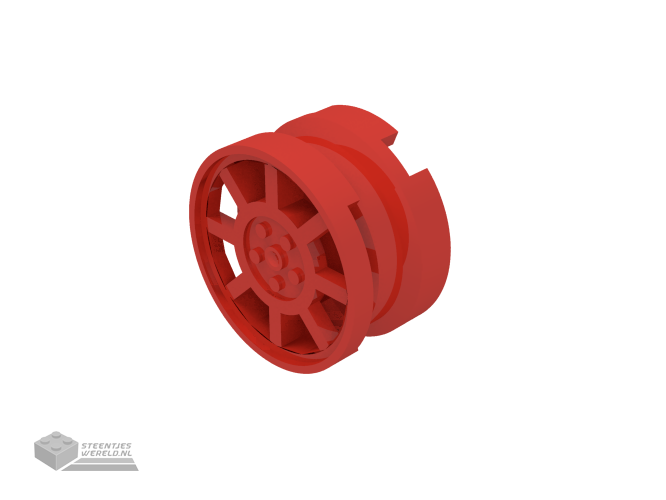 93593 – Wheel 11mm D. x 6mm met 8 Spokes