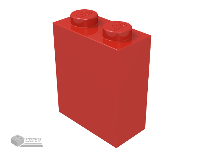 3245b – Steen 1 x 2 x 2 met technic as houder aan binnenkant