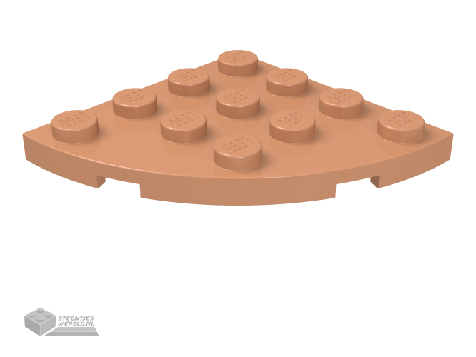 30565 – Plaat, ronde hoek 4 x 4