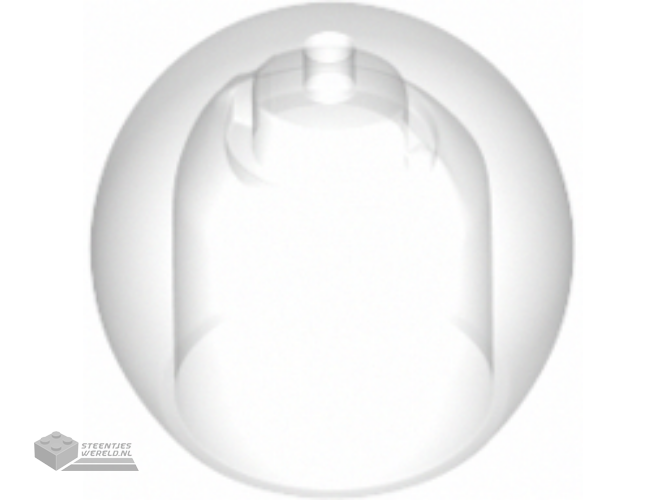 51283 – Minifigure, hoofddeksel Helmet rond Fishbowl