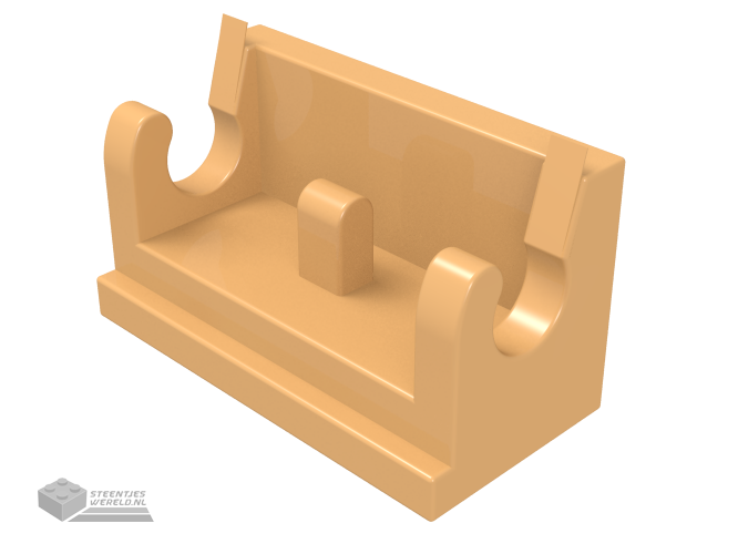 3937 – Scharnier Steen 1 x 2 basis