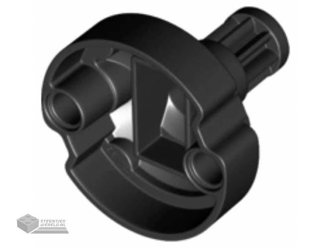 18590 – Technic, tandwiel 8 tanden met pin gaten en Ninjago Flywheel Socket – Short Shaft