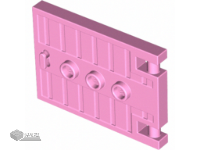 93096 – Deur 1 x 5 x 3 met 3 noppen en Hendel