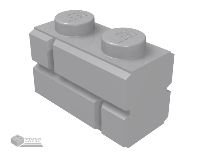 98283 – Steen, aangepast 1 x 2 met metselwerkprofiel