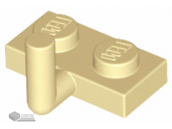 4623b – Plaat, aangepast 1 x 2 met staaf Arm Up (Horizontal Arm 5mm)