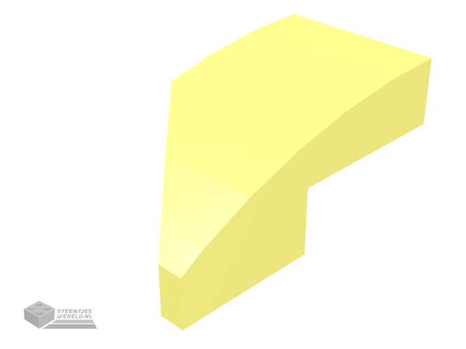 29119 – Wedge 2 x 1 x 2/3 met nop inkeping rechts