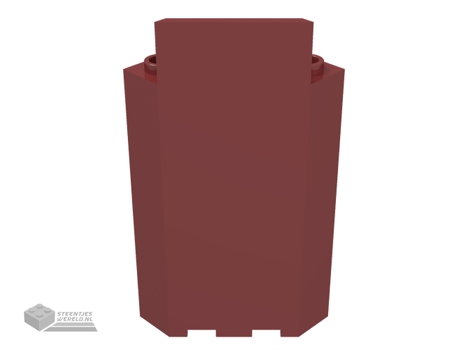 87421 – paneel 3 x 3 x 6 hoek muur zonder onderkant Indentations