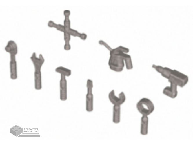 11402 – Minifigure, Utensil Tools, 9 in Bag (Multipack)