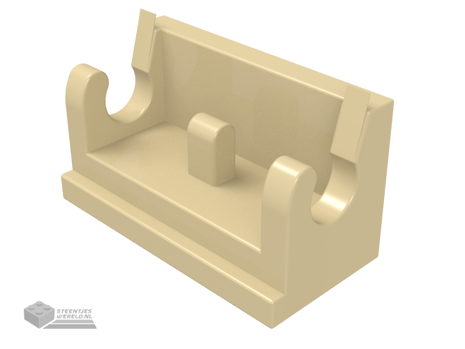 3937 – Scharnier Steen 1 x 2 basis