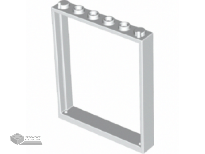 42205 – raam 1 x 6 x 6 platte voorzijde