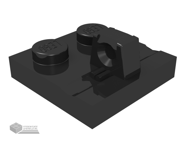 92582 – Scharnier Plaat 2 x 2 Locking met 1 Finger op bovenkant