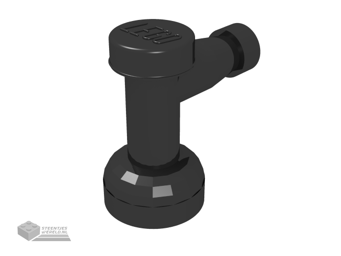 4599b – Tap 1 x 1 zonder gat in Nozzle uiteinde