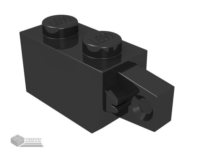 30364 – Scharnier Steen 1 x 2 Locking met 1 Finger Vertical uiteinde