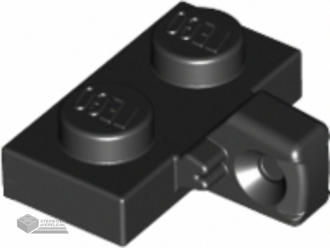 44567b – Scharnier Plaat 1 x 2 Locking met 1 Finger op zijkant zonder onderkant groef