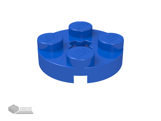 4032 – Plaat, rond 2 x 2 met Technic as gat