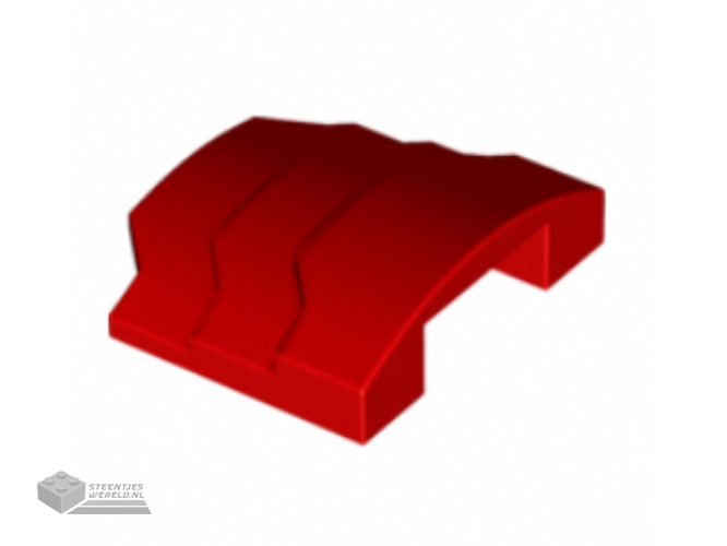 66955 – Wedge 4 x 3 zonder noppen Stepped