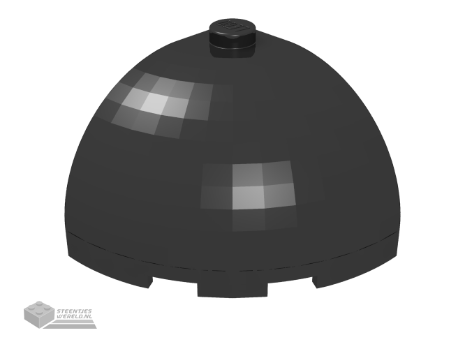 88293 – Steen, ronde hoek 3 x 3 x 2 Dome bovenkant