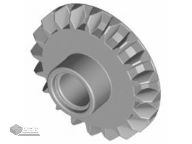 87407 – Technic, tandwiel 20 tanden Bevel met pin gat