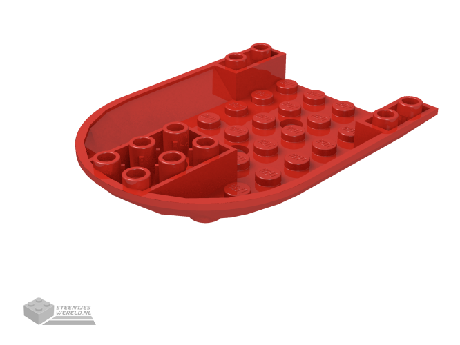 11295 – Aircraft Fuselage Forward onderkant gebogen 6 x 8