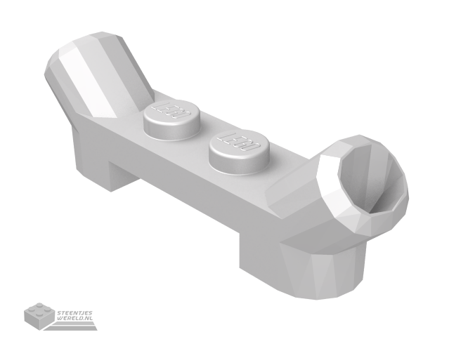 61072 – Plaat, aangepast 1 x 4 met Angled buizen