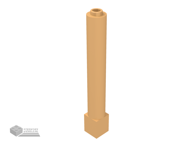 43888 - Pilaar 1 x 1 x 6 gevuld Pillar