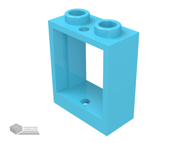 60592 – raam 1 x 2 x 2 platte voorzijde