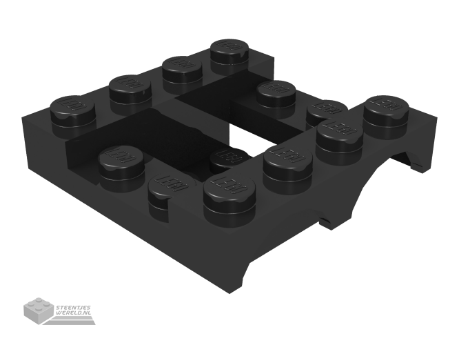 24151 -Spatbord 4 x 4 x 1 1/3 dubbel