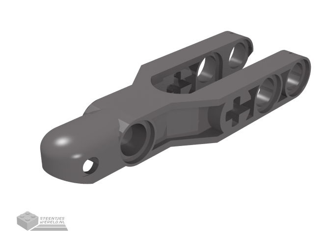 57515 – Technic, stuurarm 6 x 2 met kogelhuls afgerond, Chamfered