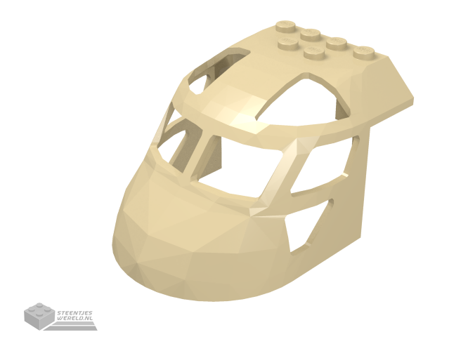 11293 – Aircraft Fuselage Forward bovenkant gebogen 6 x 8 x 4