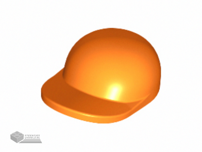 4485b – Minifigure, hoofddeksel Cap – Short gebogen Bill