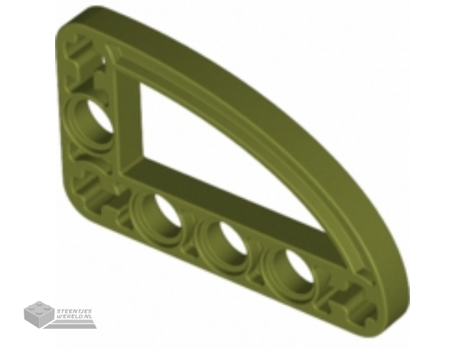 32250 – Technic, Liftarm, aangepast L-vorm kwart Ellipse dun 3 x 5