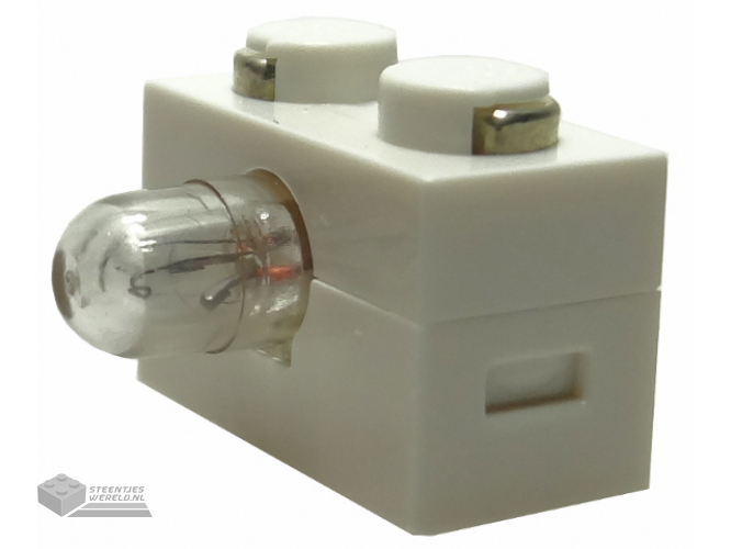 6035c01 – Electric, Light Steen 1 x 2 met Single zijkant Light (6034 / 6035)