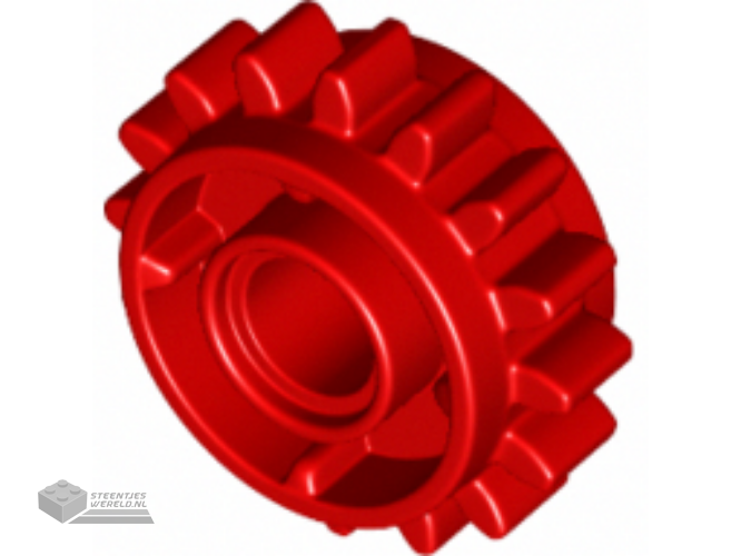 18946 – Technic, tandwiel 16 tanden met Clutch op beide zijkanten