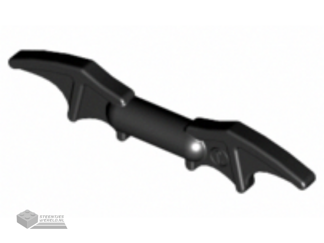 98721 – Minifigure, wapen Batman Batarang (2 Bat vleugels met staaf in Middle)