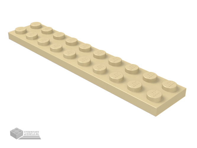 3832 – Plaat 2 x 10