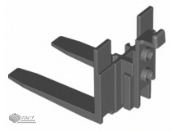 45707b – Vehicle, Forklift breed Forks Reinforced met Rubber Belt houder