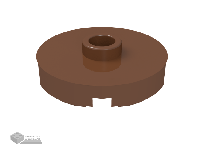 18674 – Tegel, rond 2 x 2 met open nopje